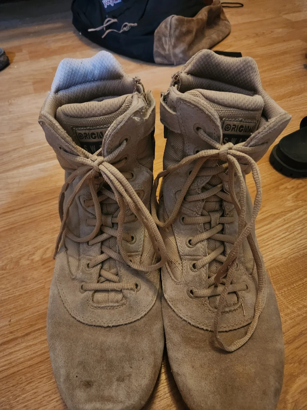 Original S.W.A.T. Military-Style Tactical Boots in Tan